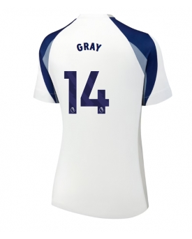 Tottenham Hotspur Archie Gray #14 Maglia Gara Casa Repliche 2025-26 Donna Maniche Corte